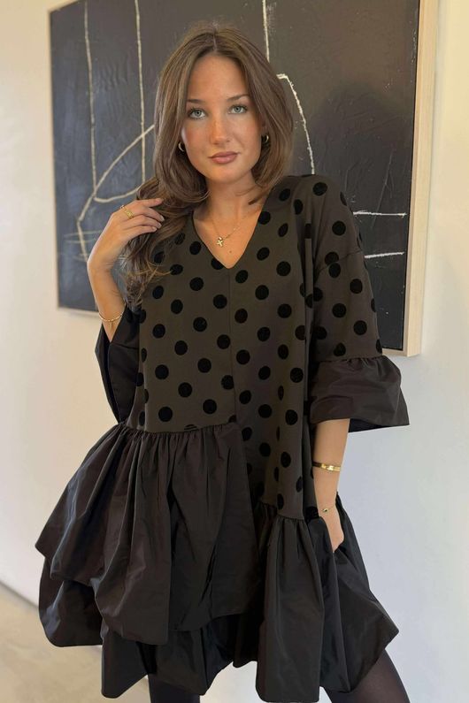 Oscar Rue Dress Polka Dot Earth